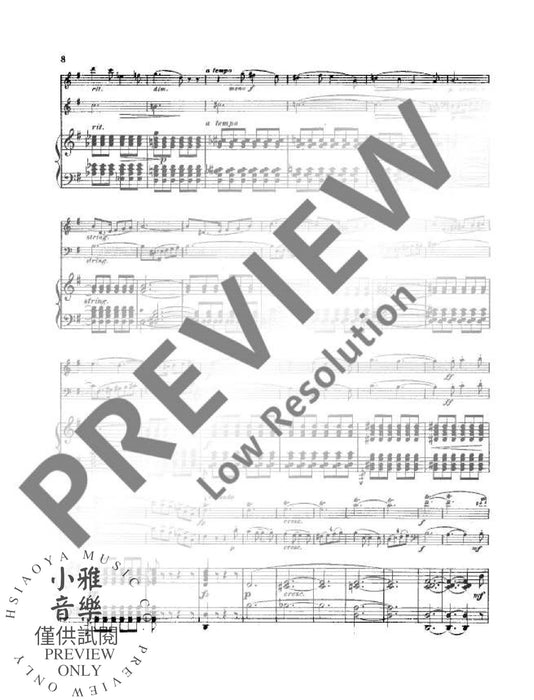 Suite in Tanzform op. 43 鋼琴三重奏 組曲 朔特版 | 小雅音樂 Hsiaoya Music