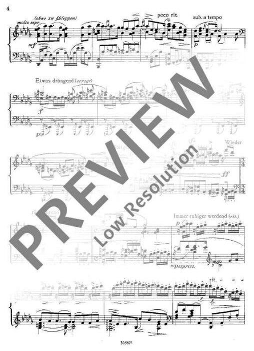 Three Pieces op. 11 from the music to Shakespeare's Much Ado about Nothing 康戈爾德 小品 鋼琴獨奏 朔特版 | 小雅音樂 Hsiaoya Music