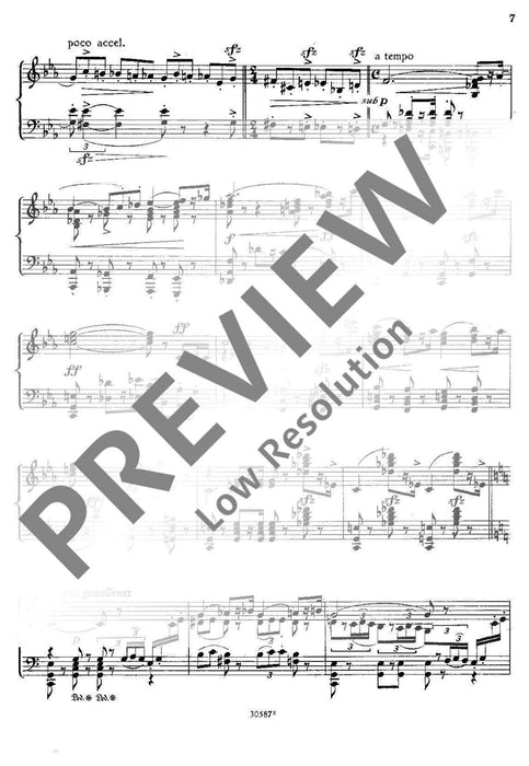 Three Pieces op. 11 from the music to Shakespeare's Much Ado about Nothing 康戈爾德 小品 鋼琴獨奏 朔特版 | 小雅音樂 Hsiaoya Music