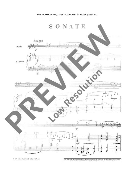 Sonata op. 106 奏鳴曲 長笛加鋼琴 朔特版 | 小雅音樂 Hsiaoya Music