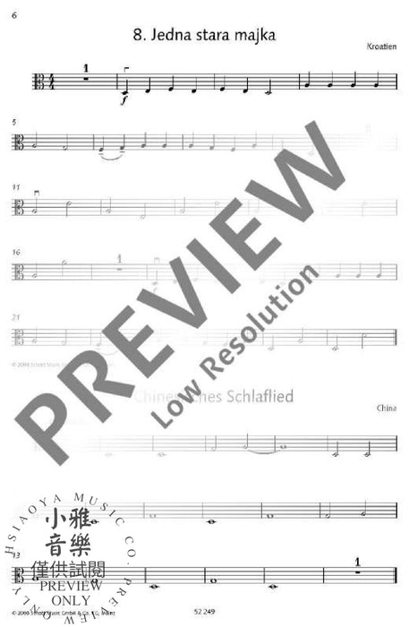 A journey around the world Songs from around the world 弦樂三重奏 歌 朔特版 | 小雅音樂 Hsiaoya Music