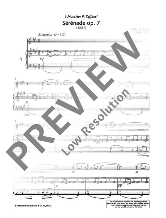 La Belle Époque French Music around 1900 法國 輪唱曲 長笛加鋼琴 朔特版 | 小雅音樂 Hsiaoya Music