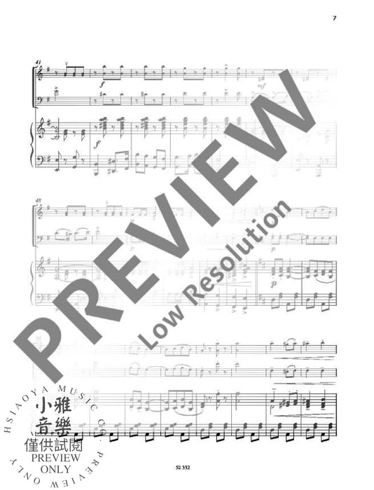 Flibbertigibbets op. 5 鋼琴三重奏 朔特版 | 小雅音樂 Hsiaoya Music