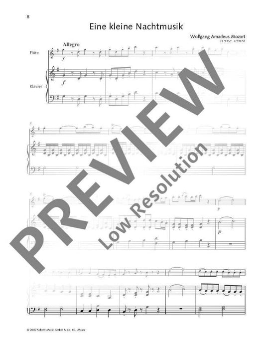 Easy Concert Pieces Band 1 音樂會小品 長笛加鋼琴 朔特版 | 小雅音樂 Hsiaoya Music