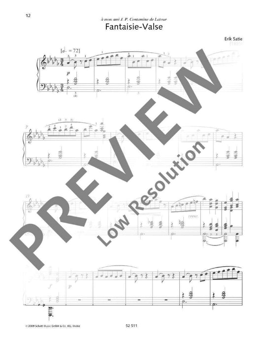 Selected Piano Works 薩悌 鋼琴 鋼琴獨奏 朔特版 | 小雅音樂 Hsiaoya Music