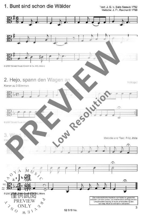 Die schönsten Herbst- und Winterlieder Sankt Martin, Nikolauslieder und Weihnachtslieder 弦樂三重奏 朔特版 | 小雅音樂 Hsiaoya Music