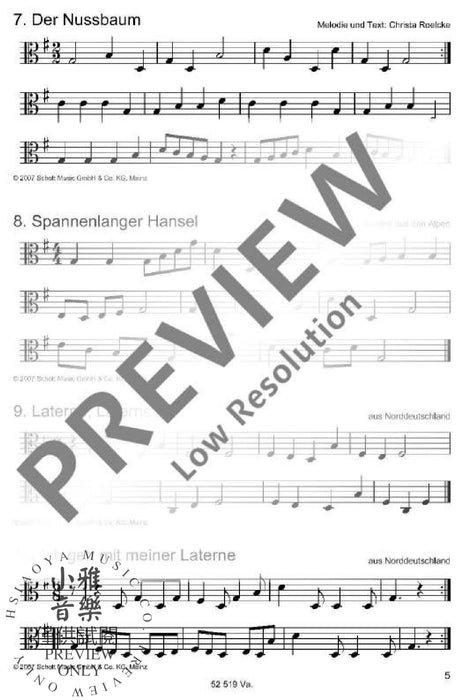 Die schönsten Herbst- und Winterlieder Sankt Martin, Nikolauslieder und Weihnachtslieder 弦樂三重奏 朔特版 | 小雅音樂 Hsiaoya Music