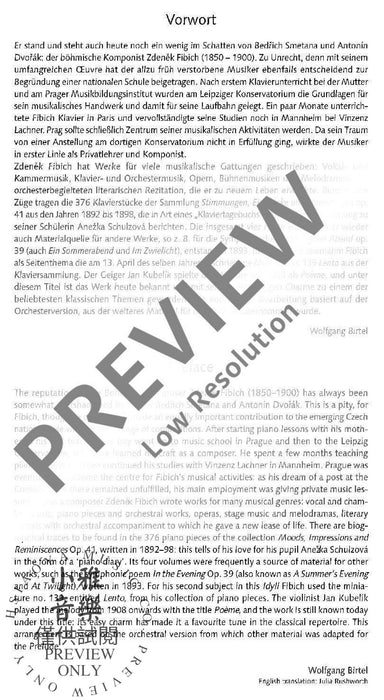 Poème op. 39 from thy Idyll "At Twilight" 木管五重奏 詩曲田園曲 朔特版 | 小雅音樂 Hsiaoya Music