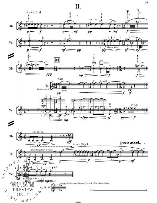 entschlackt (Piece in Two Parts) 鋼琴四重奏 朔特版 | 小雅音樂 Hsiaoya Music