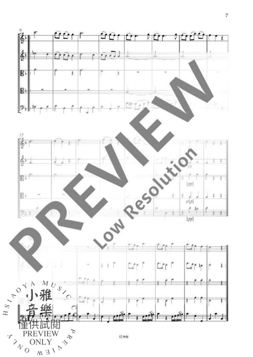 String Quintet F major op. 2/6 弦樂五重奏大調 朔特版 | 小雅音樂 Hsiaoya Music