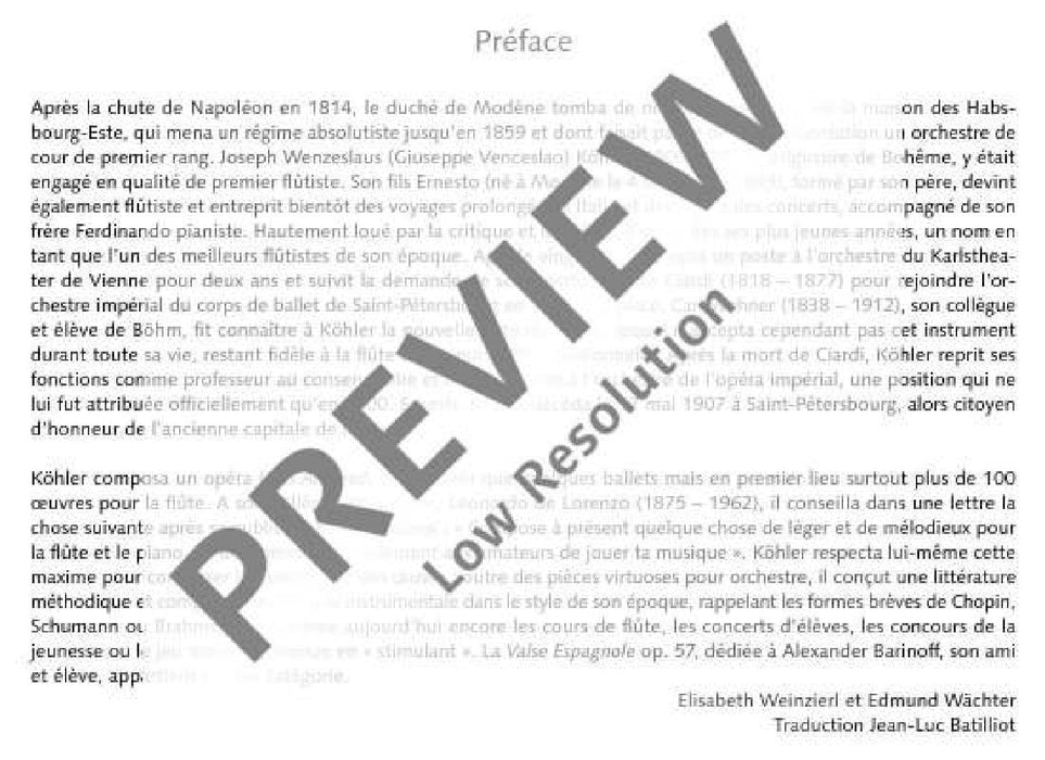 Valse Espagnole op. 57 圓舞曲 長笛加鋼琴 朔特版 | 小雅音樂 Hsiaoya Music