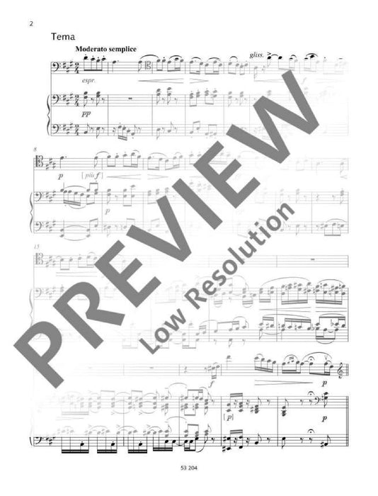 Variations on a Rococo Theme Op. 33 op. 33 柴科夫斯基．彼得 羅可可主題變奏曲 大提琴加鋼琴 朔特版 | 小雅音樂 Hsiaoya Music