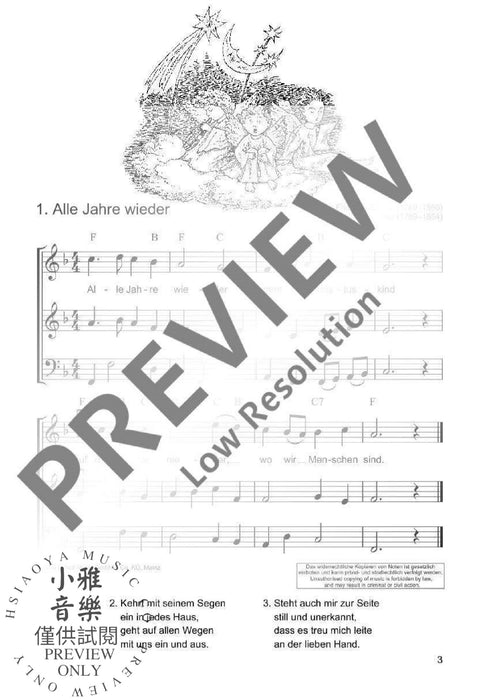 Die schönsten Weihnachtslieder Trioheft 弦樂三重奏 朔特版 | 小雅音樂 Hsiaoya Music