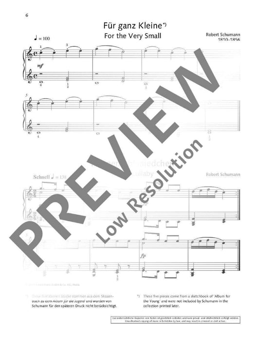 My First Schumann Easiest Piano Pieces by Robert Schumann 舒曼．羅伯特 鋼琴小品 鋼琴獨奏 朔特版 | 小雅音樂 Hsiaoya Music