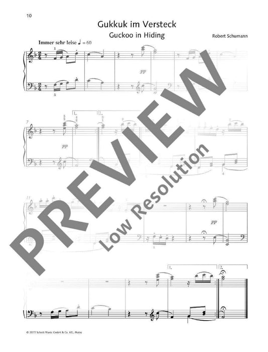 My First Schumann Easiest Piano Pieces by Robert Schumann 舒曼．羅伯特 鋼琴小品 鋼琴獨奏 朔特版 | 小雅音樂 Hsiaoya Music