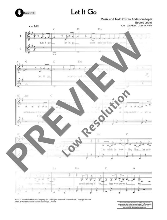 Pop for Violin Band 10 Let It Go 流行音樂小提琴 小提琴獨奏 朔特版 | 小雅音樂 Hsiaoya Music