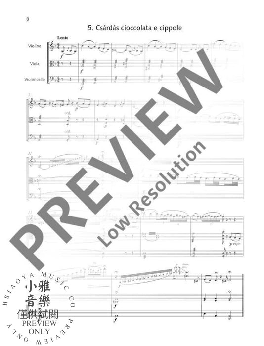 Happy Birthday A five-course Birthday dinner 弦樂三重奏 生日快樂歌 朔特版 | 小雅音樂 Hsiaoya Music