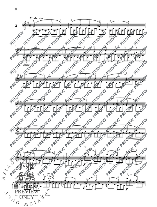 12 Études-Caprices op. 25 小提琴 隨想曲 朔特版 | 小雅音樂 Hsiaoya Music