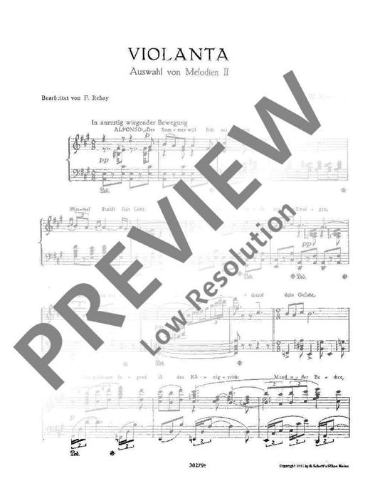 Violanta op. 8 Heft 2 Auswahl II von Melodien für Klavier zu zwei Händen 康戈爾德 中提琴 鋼琴獨奏 朔特版 | 小雅音樂 Hsiaoya Music