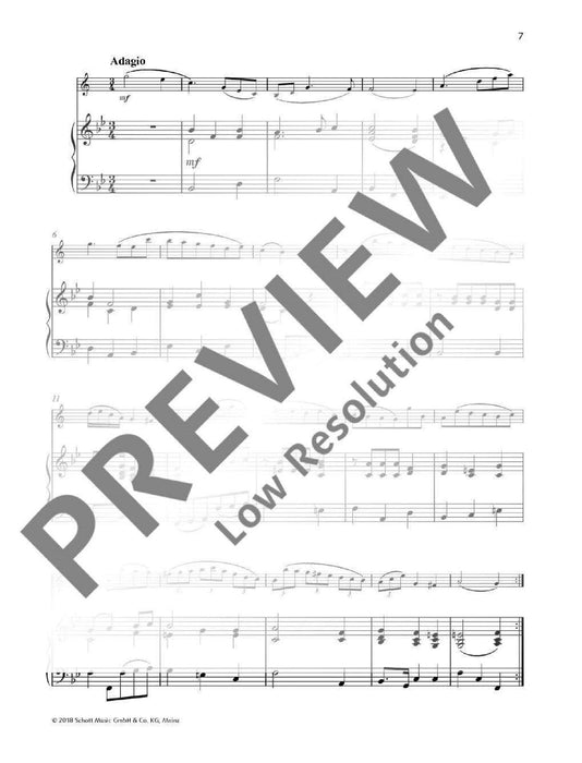 Sonata No. 2 from: Méthode de clarinette 勒費佛 奏鳴曲 頌歌 豎笛 1把以上加鋼琴 朔特版 | 小雅音樂 Hsiaoya Music