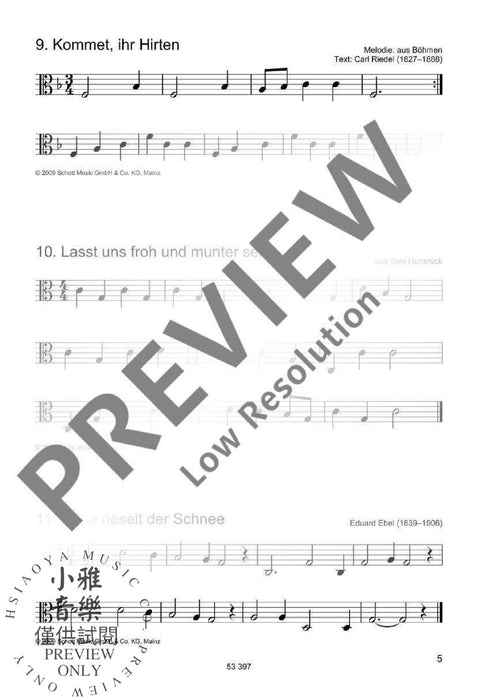 Die schönsten Weihnachtslieder 弦樂三重奏 朔特版 | 小雅音樂 Hsiaoya Music