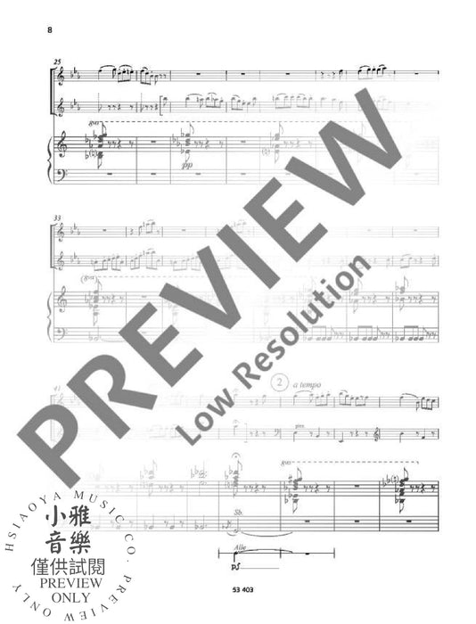 Haydn-Destillate for violin, violoncello and piano 施內貝爾 鋼琴三重奏 大提琴鋼琴 朔特版 | 小雅音樂 Hsiaoya Music