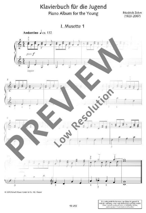 Piano Album for the Young 鋼琴少年曲集 鋼琴獨奏 朔特版 | 小雅音樂 Hsiaoya Music