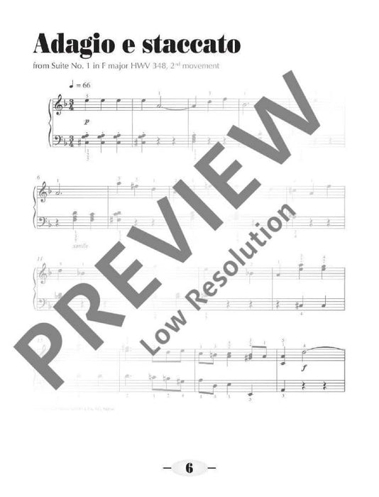 Water Music - Music For The Royal Fireworks HWV 348, 349, 350, 351 韓德爾 水上音樂 煙火 鋼琴獨奏 朔特版 | 小雅音樂 Hsiaoya Music