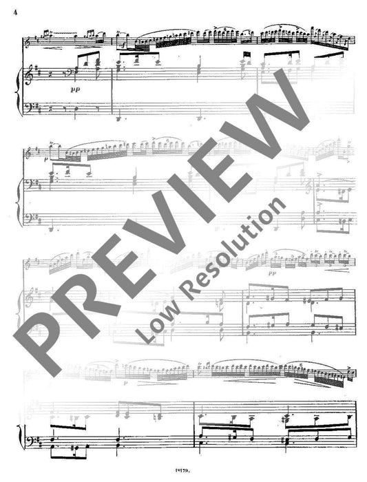 L'Oiseau des bois op. 21 Idylle 多普勒．阿伯特‧弗朗茲 田園曲 長笛加鋼琴 朔特版 | 小雅音樂 Hsiaoya Music