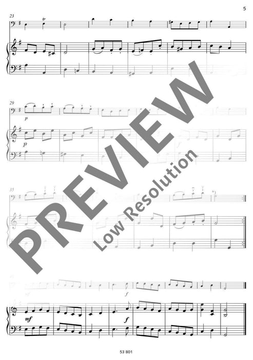 Sonatina G major from: Progressive lessons for the Violoncello 小奏鳴曲大調 大提琴 大提琴加鋼琴 朔特版 | 小雅音樂 Hsiaoya Music