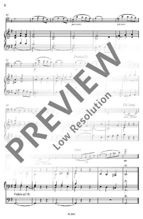 Prière G major op. 158 聖桑斯 大調 大提琴加鋼琴 朔特版 | 小雅音樂 Hsiaoya Music