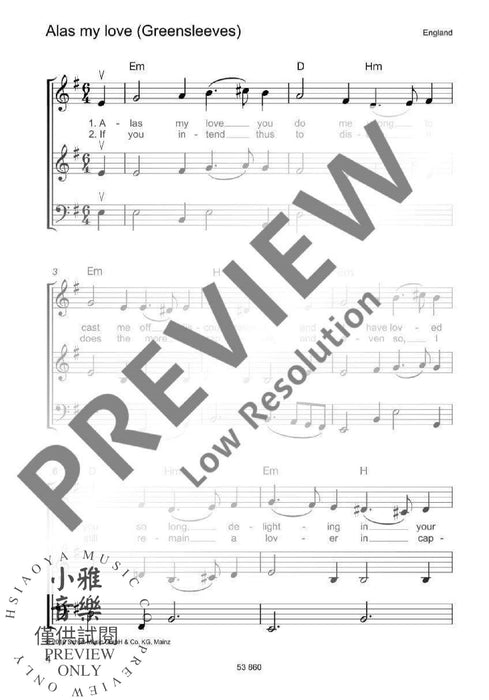 The most beautiful folk songs Trioheft 弦樂三重奏 民謠 朔特版 | 小雅音樂 Hsiaoya Music