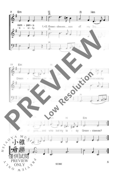 The most beautiful folk songs Trioheft 弦樂三重奏 民謠 朔特版 | 小雅音樂 Hsiaoya Music