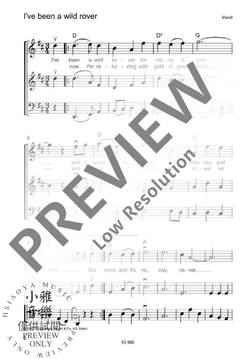 The most beautiful folk songs Trioheft 弦樂三重奏 民謠 朔特版 | 小雅音樂 Hsiaoya Music