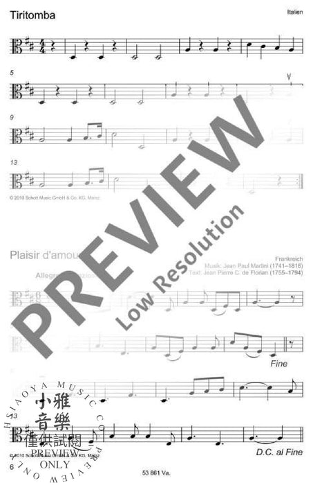 The most beautiful folk songs 弦樂三重奏 民謠 朔特版 | 小雅音樂 Hsiaoya Music