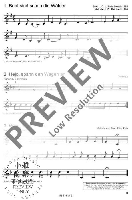 Die schönsten Herbst- und Winterlieder Sankt Martin, Nikolauslieder und Weihnachtslieder 弦樂三重奏 朔特版 | 小雅音樂 Hsiaoya Music