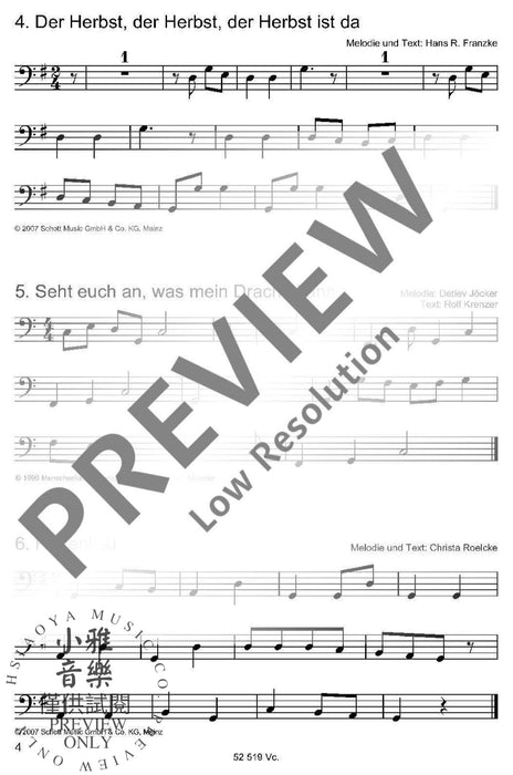 Die schönsten Herbst- und Winterlieder Sankt Martin, Nikolauslieder und Weihnachtslieder 弦樂三重奏 朔特版 | 小雅音樂 Hsiaoya Music