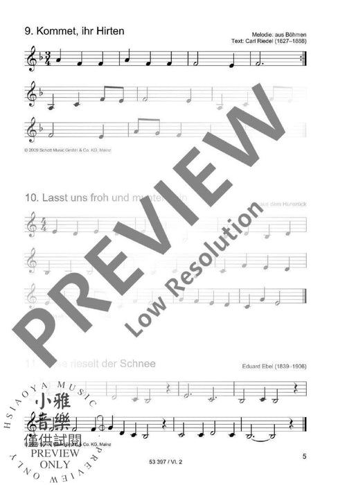 Die schönsten Weihnachtslieder 弦樂三重奏 朔特版 | 小雅音樂 Hsiaoya Music