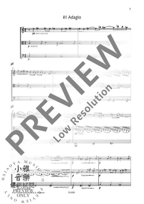 Instrumental Music 弦樂三重奏 器樂 朔特版 | 小雅音樂 Hsiaoya Music