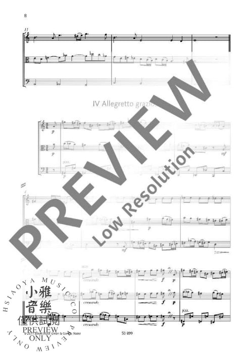 Instrumental Music 弦樂三重奏 器樂 朔特版 | 小雅音樂 Hsiaoya Music