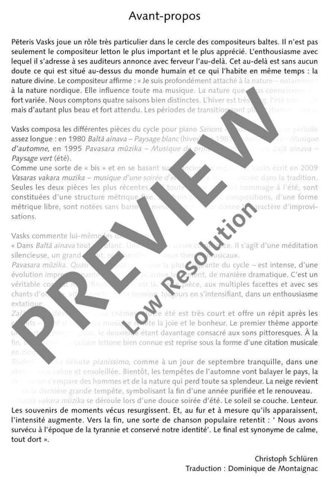 Zala ainava (Green Scenery (Summer)) 瓦斯克斯 鋼琴獨奏 朔特版 | 小雅音樂 Hsiaoya Music