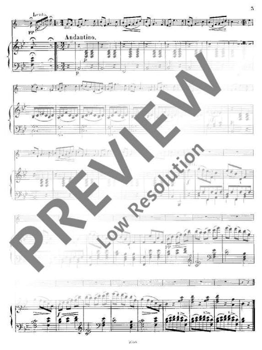 Potpourri op. 190 sur un thême suisse Alpenlied 豎笛 1把以上加鋼琴 朔特版 | 小雅音樂 Hsiaoya Music