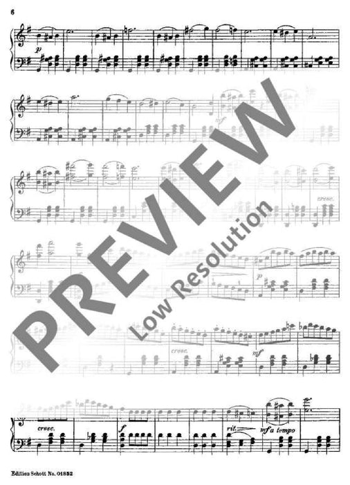 Tales of Hoffmann Potpourri 歐芬巴赫 霍夫曼的故事 鋼琴獨奏 朔特版 | 小雅音樂 Hsiaoya Music