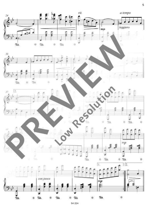 Waltzes 5 Original Pieces for Piano 喬普林 圓舞曲 小品鋼琴 鋼琴獨奏 朔特版 | 小雅音樂 Hsiaoya Music