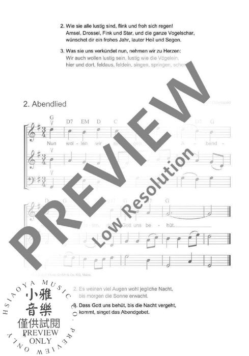 Die schönsten Volks- und Kinderlieder Trioheft 弦樂三重奏 朔特版 | 小雅音樂 Hsiaoya Music