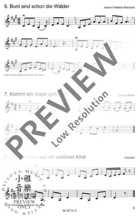 Die schönsten Volks- und Kinderlieder 弦樂三重奏 朔特版 | 小雅音樂 Hsiaoya Music