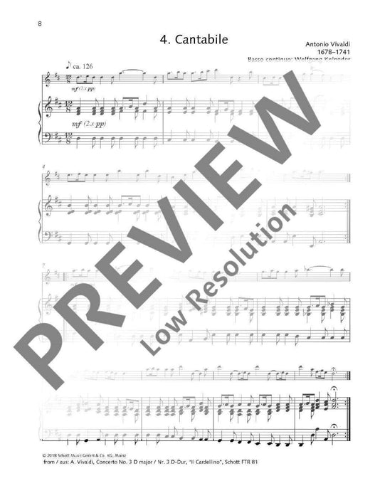 Easy Concert Pieces Band 2 20 Pieces from 4 Centuries 音樂會小品 小品 長笛加鋼琴 朔特版 | 小雅音樂 Hsiaoya Music