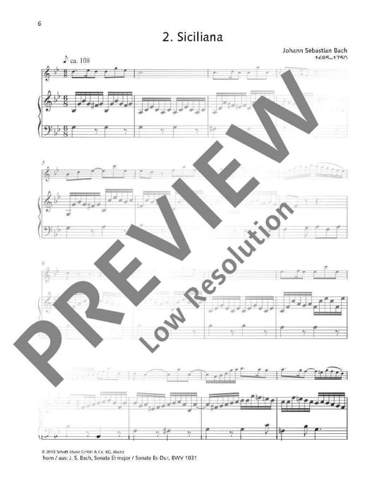 Easy Concert Pieces Band 3 12 Pieces from 4 Centuries 音樂會小品 小品 長笛加鋼琴 朔特版 | 小雅音樂 Hsiaoya Music