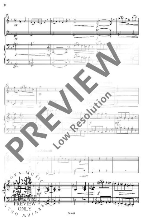 Easy Little Trio op. 134 鋼琴三重奏 朔特版 | 小雅音樂 Hsiaoya Music