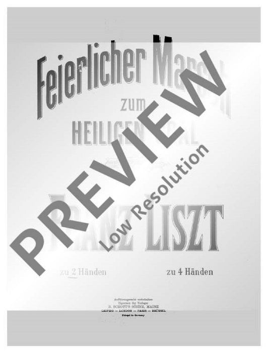 Parsifal WWV 111 Feierlicher Marsch zum heiligen Gral 華格納．理查 帕西法爾 鋼琴獨奏 朔特版 | 小雅音樂 Hsiaoya Music